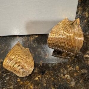 Mignon Faget Retired Collection - Half Circle Earrings - Vermeil